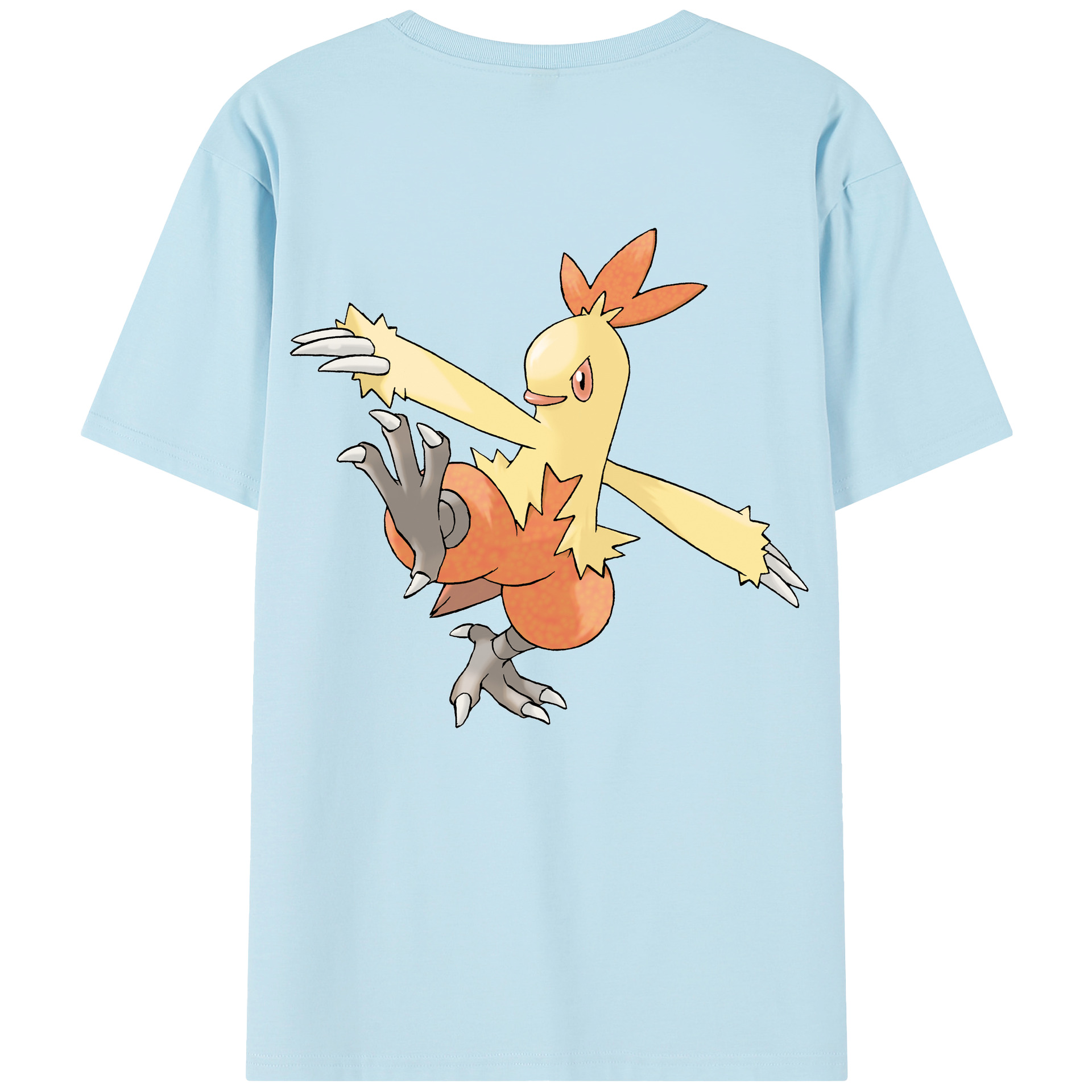 （画像用） ポケットモンスター Pokémon 綿100％半袖Tシャツ（背面プリント）